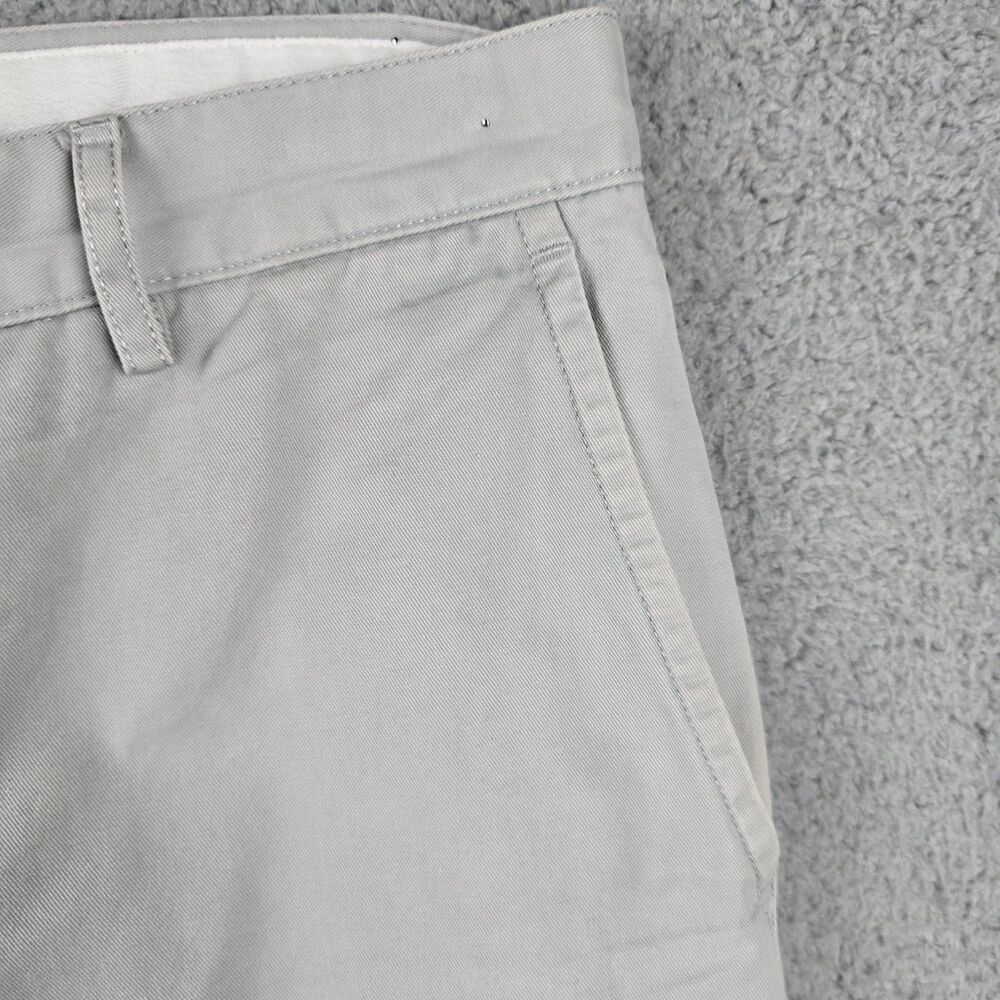 Dockers Field Khakis Mens 34 32 Tan Beige Straight Mid Rise Flat Front Pockets - Picture 6 of 11
